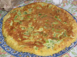 Spargelfrittata