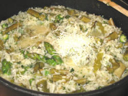 Spargelrisotto