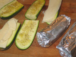 Gegrillte Zucchini