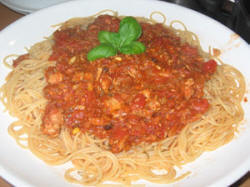 Pasta mit Thunfisch und Sardinen