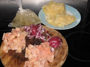 Szegediner mit Pute und Sauerkraut